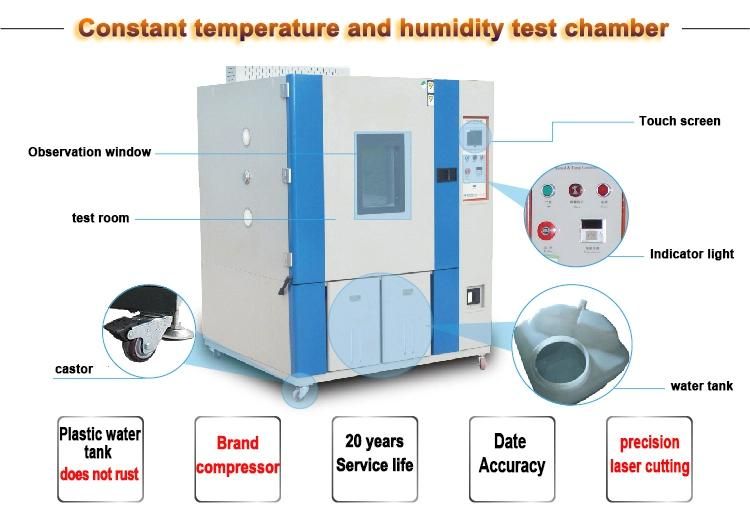 Programmable Lab Environmental Tester Humidity Temperature Test/Testing Chamber