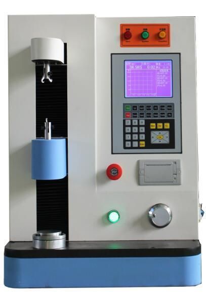 Manual Spring Extension and Compression Testing Machine