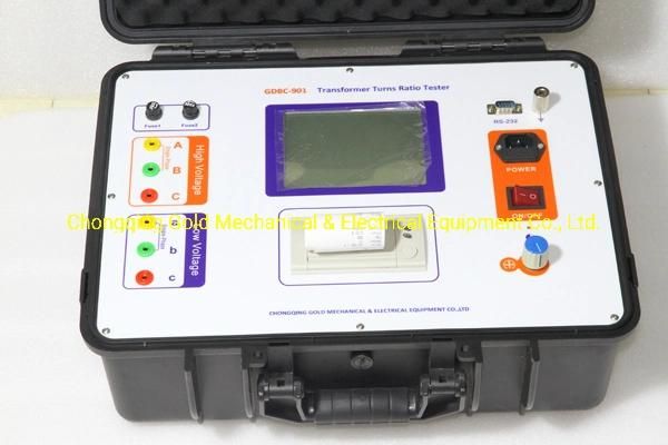 3 Phase Transformer Turns Ratio Test Set Automatic Transformer Ratio Tester