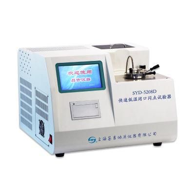 SYD-5208D rapid low temperature closed cup flash point tester
