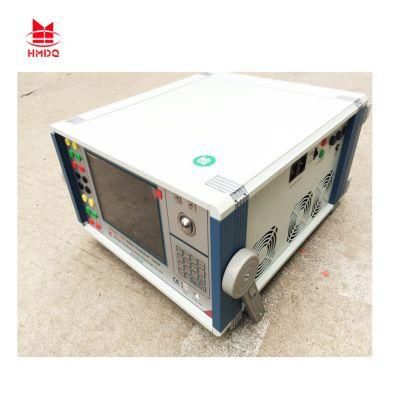 Portable 6 Phase Relay Protection Tester Secondary Injection Tester for Protection Relay