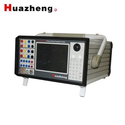 Microcomputer Programmable 6 Phase Protection Relay Second Current Injection Tester