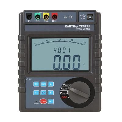Hight Quality Multifunction Ground Resistance Tester Digital Earth Resistance Tester