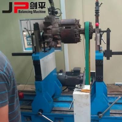 Belt Drive Dynamic Balancing Machine for Generator Motor Rotors