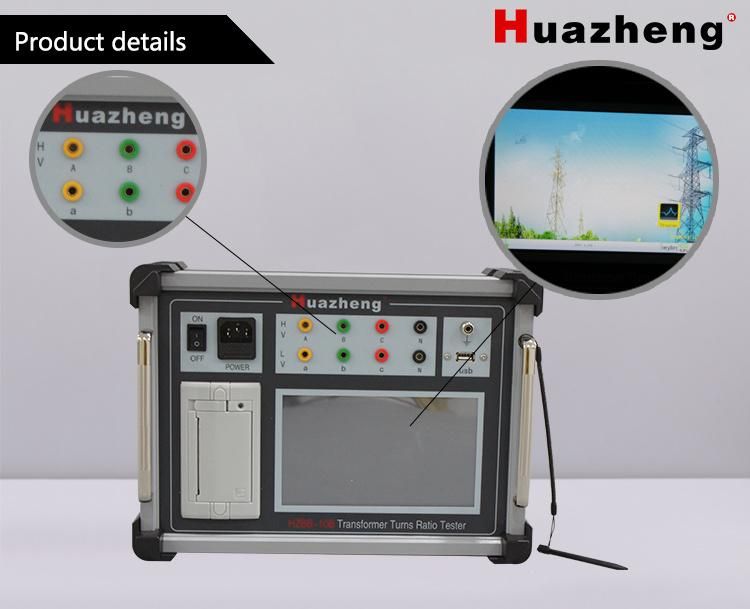 China TTR Three Phase Transformer Turns Ratio Tester for E-Commerce