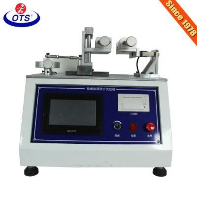 Microcomputer Insertion and Extraction Force Plastic Packaging Material Testing Machine