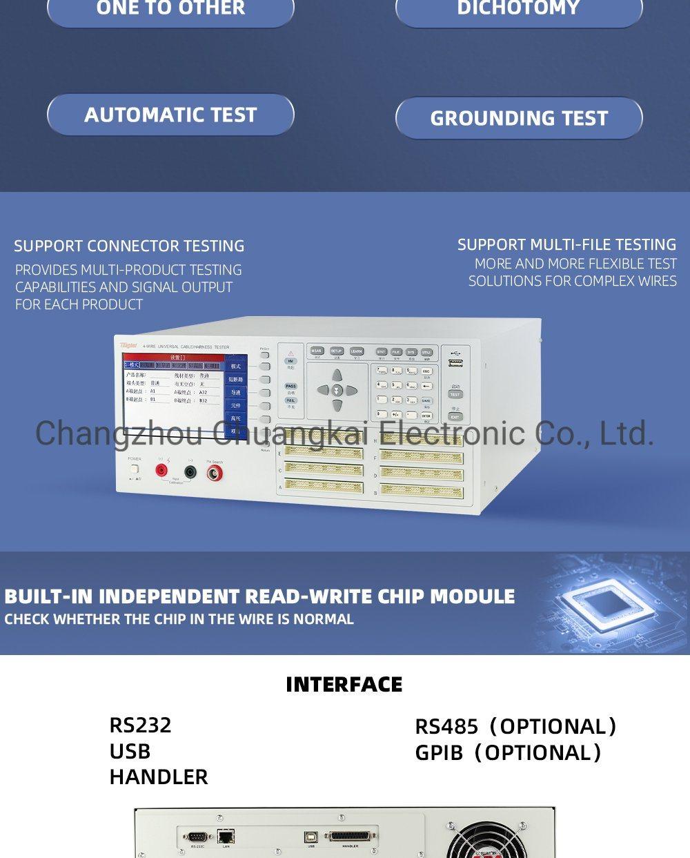 Th8602-1 Cable Measurement Harness Tester Th8602-2 Th8602-3 Th8602-4 Th8602b Th8602c