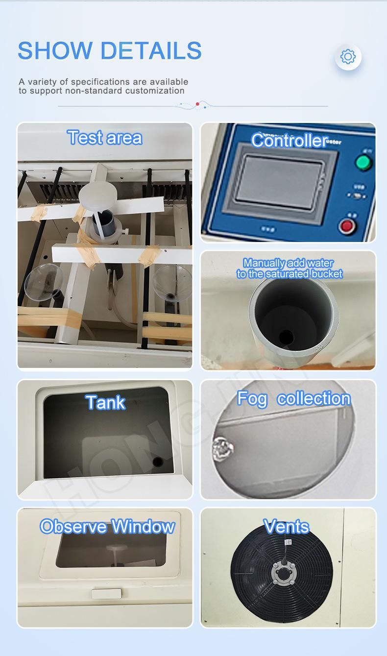 Hj-1 Temperature and Humidity Composite Salt Spray Corrosion Test Machine