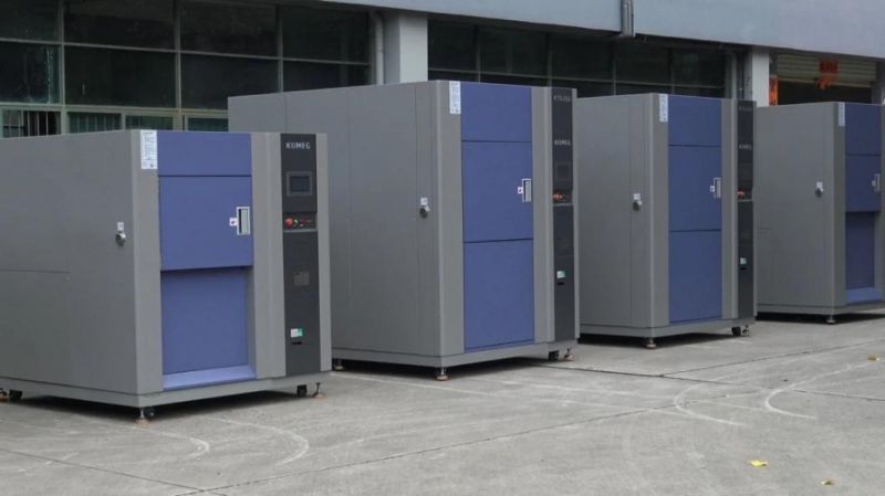 3-Zones Temperature Thermal Shock Test Chamber From China Manufacturer Komeg