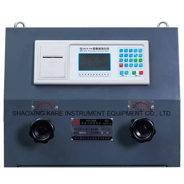 Digital Display Hydraulic Universal Testing Machine (WES-600B)