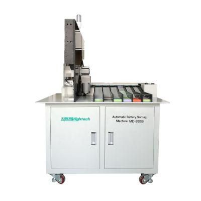 18650/26650/32650/21700 5 Channel Lithium Cylindrical Battery Sorting Machine/Battery Pack Sorter/Battery Sorter