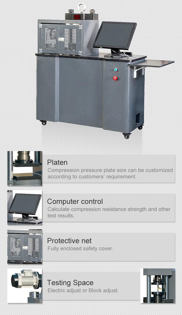 300kn Cement Mortar Flexural and Compression Testing Machine (YAW-300)