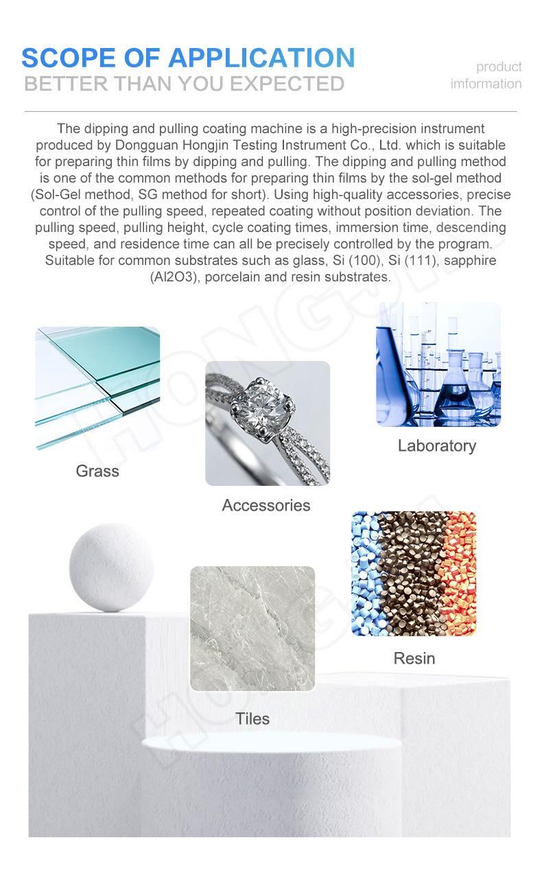 Hj-2 Thin Film Material DIP and Pull Coating Machine