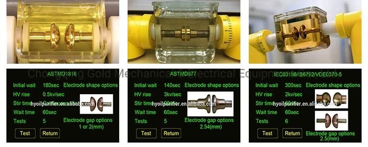 60/80/100kv Insulating Oil Bdv Tester for Transformer Oil with IEC156/ASTM