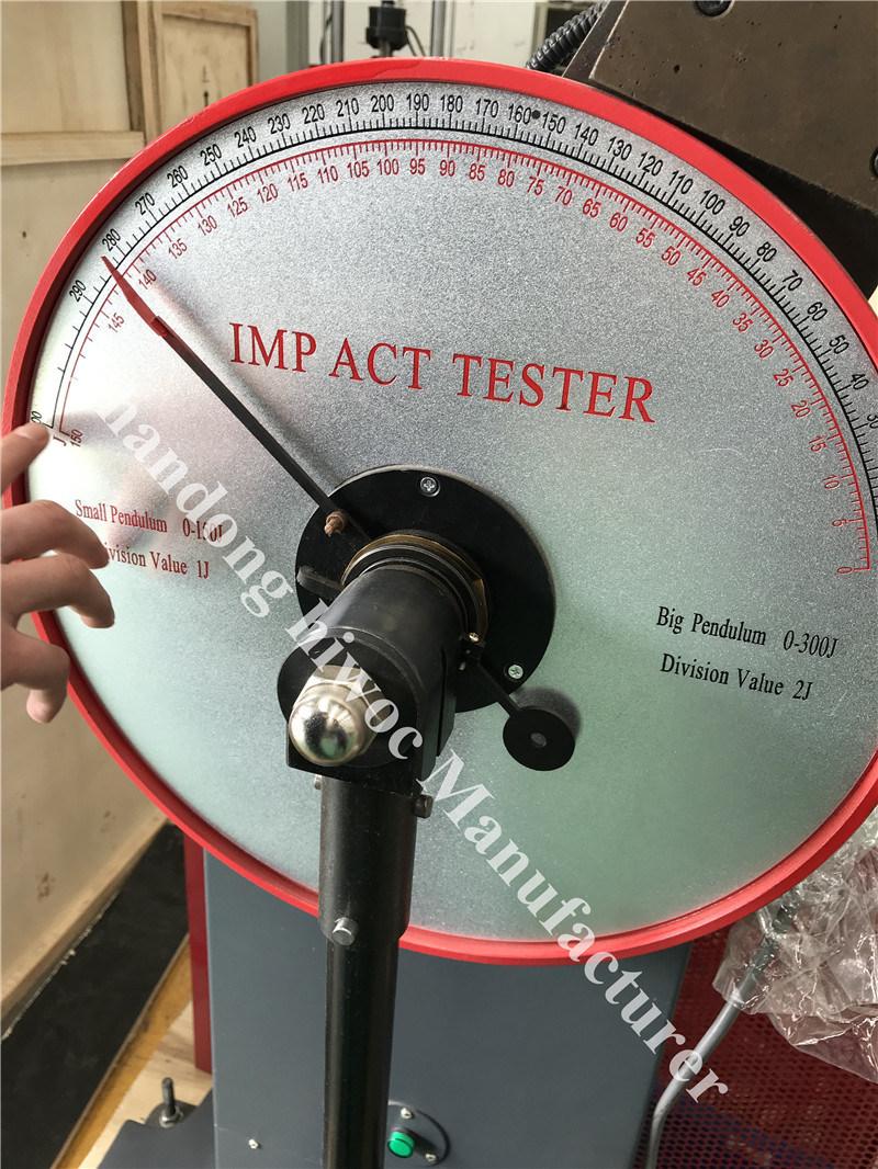 Impact Testing Machine (JB-300/500 (B)) / Semi Automatic Pendulum 150j 300j Metal Impact Testing Machine (JB-300)