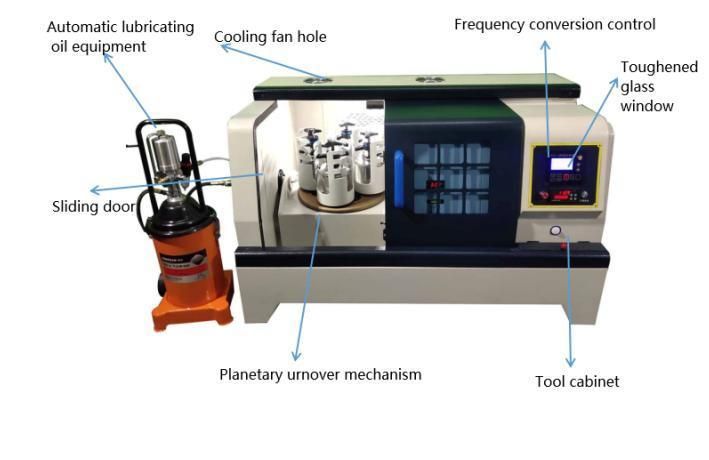 0.4L-100L Omni-Directional Planetary Ball Mill